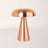 Portable Mushroom LED Table Lamp - Cordless Touch Dimmable Retro Bedside Nightlight