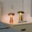 Portable Mushroom LED Table Lamp - Cordless Touch Dimmable Retro Bedside Nightlight