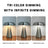Portable Mushroom LED Table Lamp - Cordless Touch Dimmable Retro Bedside Nightlight