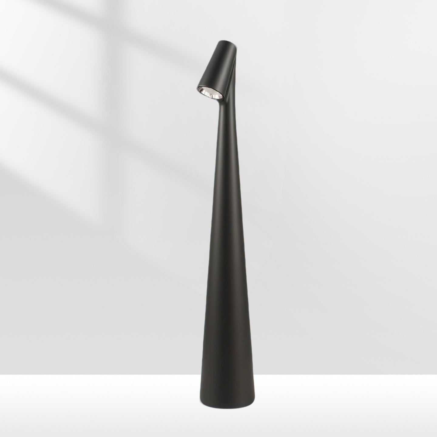 Minimalist Sculptural Cordless Table Lamp with Touch Dimming