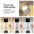 Minimalist Slim Metal Desk Lamp - Rechargeable Cordless LED Light