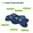 Memory Foam Pillow with Butterfly Design for Deep Sleep