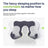 Memory Foam Pillow with Butterfly Design for Deep Sleep