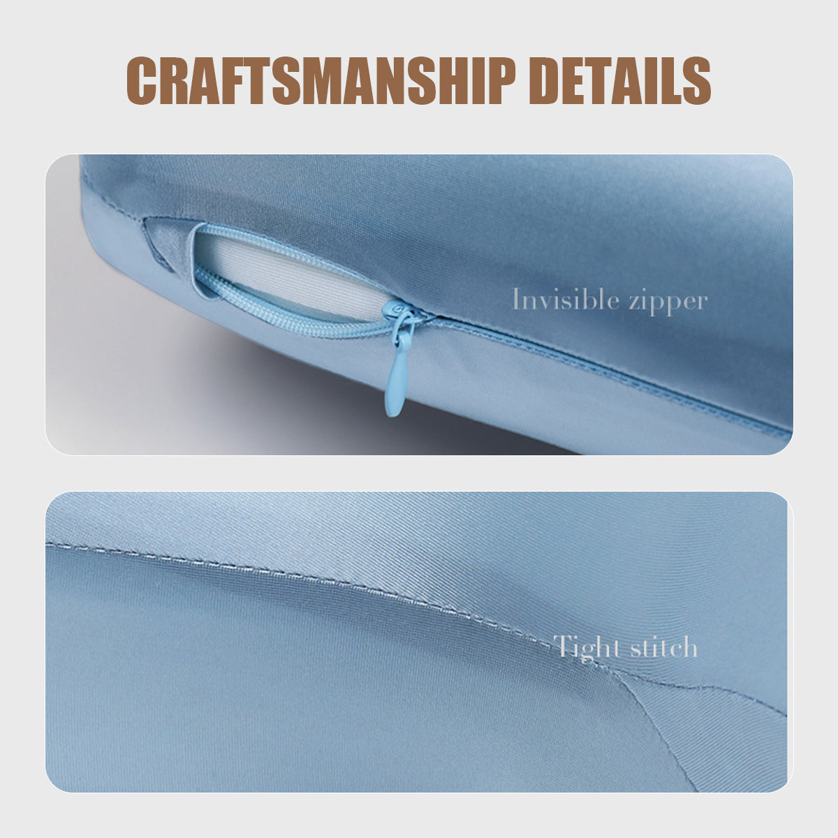 Silky Smooth Ice-Sensation Memory Foam Pillow for Side, Back & Stomach Sleepers