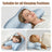 Silky Smooth Ice-Sensation Memory Foam Pillow for Side, Back & Stomach Sleepers