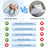 Silky Smooth Ice-Sensation Memory Foam Pillow for Side, Back & Stomach Sleepers