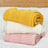 Soft Cable-Knit Throw Blanket with Fringe Tassels