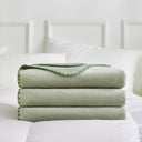 Soft Flannel Throw Blanket for Sofa & Bed Comfort