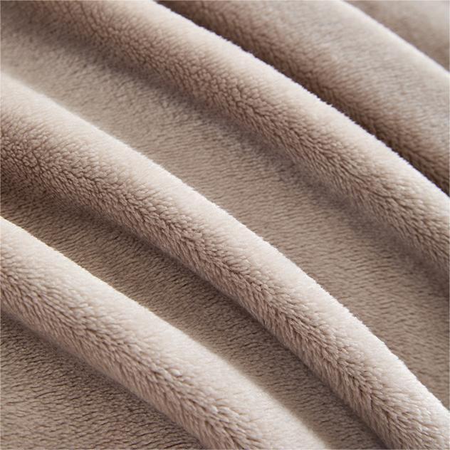 Soft Flannel Throw Blanket for Sofa & Bed Comfort
