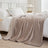 Soft Flannel Throw Blanket for Sofa & Bed Comfort