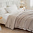 Soft Flannel Throw Blanket for Sofa & Bed Comfort