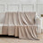 Soft Flannel Throw Blanket for Sofa & Bed Comfort
