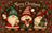 Christmas Gnome Santa Non‑Slip Washable Area Rug