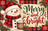 Snowman Christmas Non‑Slip Washable Area Rug