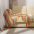 Boho Chevron Knitted Throw Blanket with Fringe Tassels
