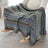 Boho Chevron Knitted Throw Blanket with Fringe Tassels