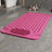 Liveonus Anti Slip Shower Mat With Foot Scrubber