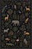 Vintage Animal Non Slip Washable Area Rug