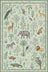 Vintage Animal Non Slip Washable Area Rug