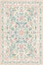 Liveonus Machine Washable French Country Vintage Floral Area Rug