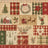 Vintage Christmas Non‑Slip Washable Area Rug