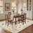 Vintage Floral & Butterfly Botanical Non Slip Washable Area Rug