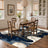 Marble Swirl Fluid Abstract Gold Vein Non‑Slip Area Rug