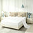 Liveonus 7pc Beige 3D Rose Lace Complete Bed In A Bag Comforter Set