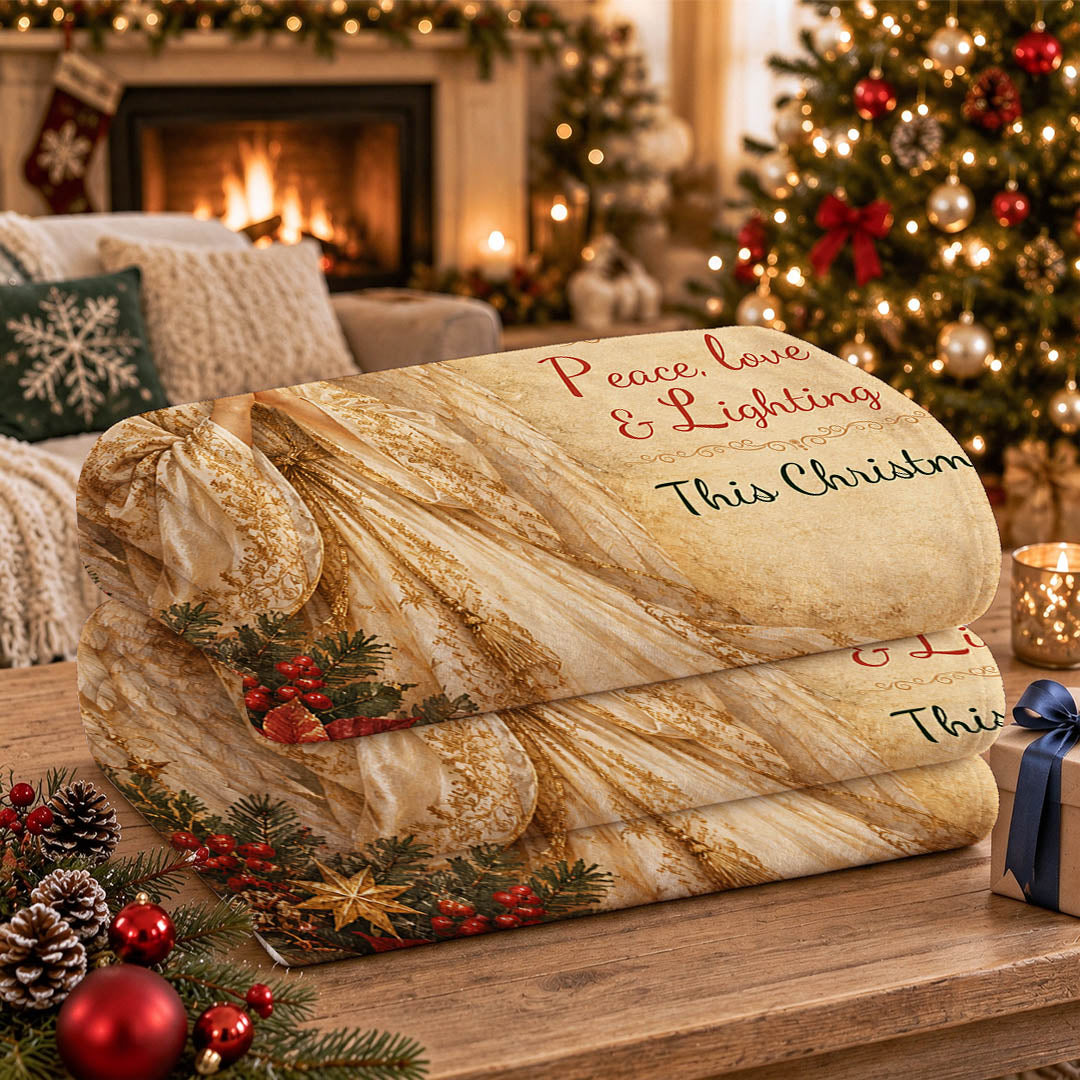 Vintage Angel Throw Blanket