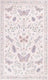 Liveonus Vintage Butterfly Insect Botanical Washable Area Rug
