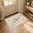 Vintage Floral & Butterfly Botanical Non Slip Washable Area Rug