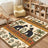 Vintage Ancient Egyptian Mythology Non-Slip Area Rug