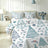 Liveonus 7pc Minimalist Line Art Christmas Tree Complete Bed In A Bag Comforter Set