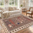 Vintage Boho Fish Non Slip Washable Area Rug