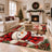 Snowman Christmas Non‑Slip Washable Area Rug