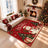 Merry Christmas Snowman Non‑Slip Washable Area Rug