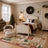 Hello Winter Patchwork Christmas Non‑Slip Washable Area Rug