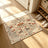 Liveonus Folk Art Forest Animal Moon Floral Washable Area Rug